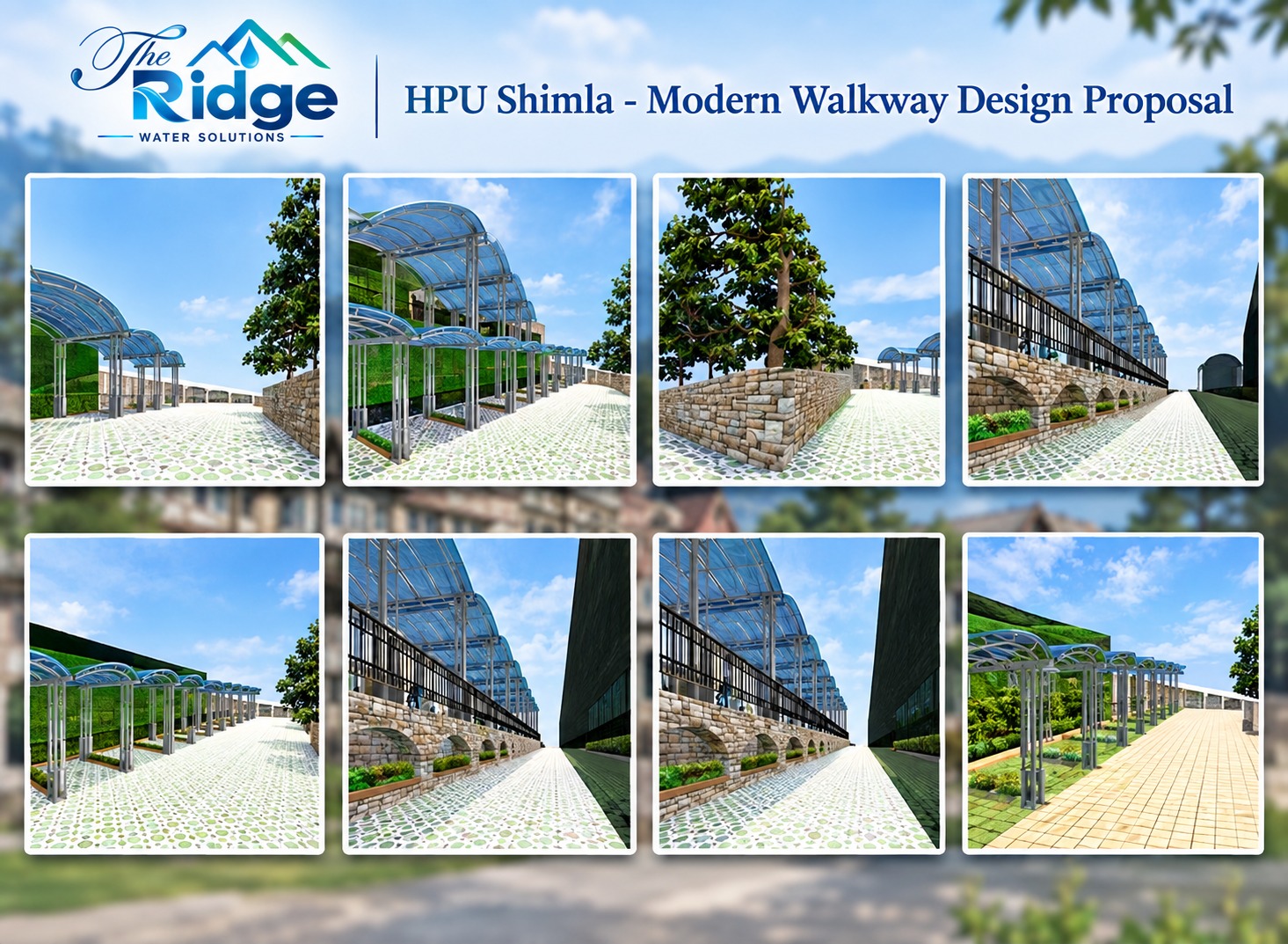 HP University — LID Parking & Landscape System
