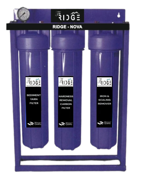 NOVA Whole House Filter  |  3 Layers of Protection is 1 Complete Solution | Advanced 3 - Stage Protection for Clean Water and Hard Water Treatment - Image 2