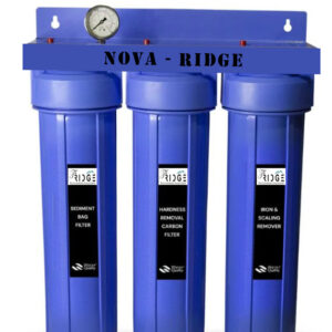 NOVA Whole House Filter  |  3 Layers of Protection is 1 Complete Solution | Advanced 3 - Stage Protection for Clean Water and Hard Water Treatment