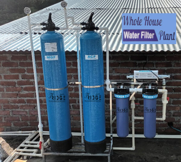 🏠 Whole House Water Filtration Plant Complete Protection for Every Tap in Your Home.